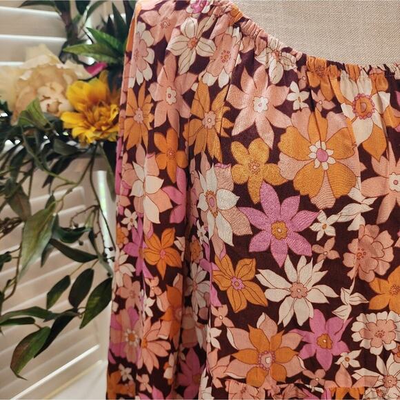 SANCTUARY SEASHORE FLORAL NEW BLOUSE SIZE 2X - Picture 5 of 10